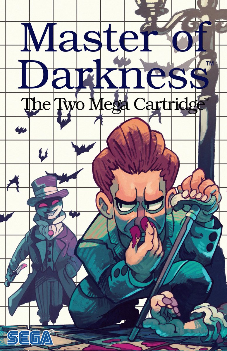 LucasNeumann84's tweet photo. Master System cover project #34: Master of Darkness
#sega #mastersystem #videogamecover #mastersystemcovers #drawing #illustration https://t.co/w2dvXWynQw