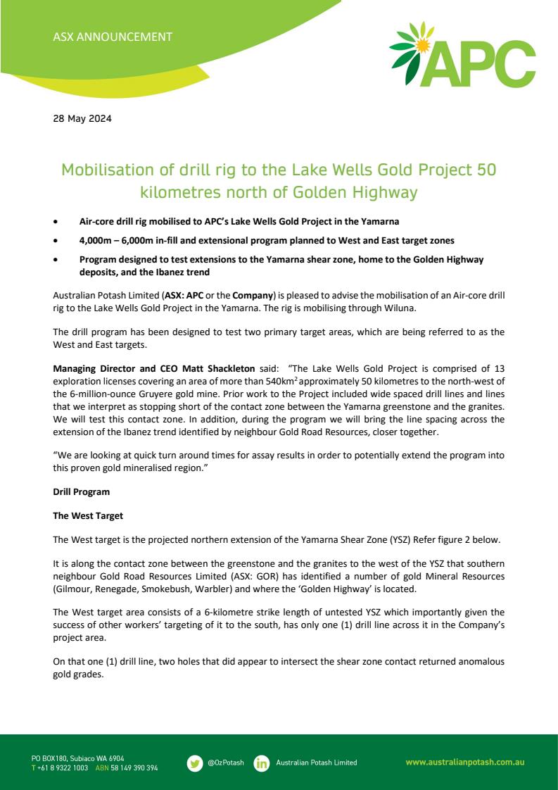 apcasx's tweet photo. We're off! Just north of Golden Highway &amp; the 6m ounce Gruyere Gold Mine. Mobilisation of Rig to Lake Wells Gold Project $APC - https://t.co/w1wHUOPrWP #Gold #Yamarna https://t.co/3av20dE43S