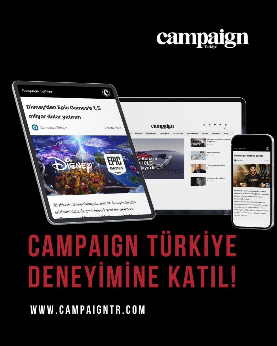 campaigntr's tweet image. @campaigntr, zenginleştirilmiş içerikleriyle YE-Nİ-LEN-Dİ ! Sitemiz artık daha kapsamlı bir hizmet sunmak için abonelik modeline geçiş yaptı. Çeşitli röportajlar, derinlemesine makaleler ve daha birçok özel içerik sizleri bekliyor. Keşfetmeye hemen başlayın!     
#campaigntr