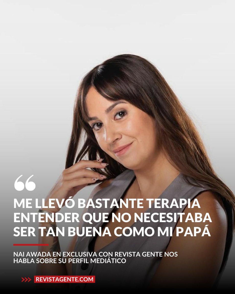 genteonline's tweet photo. ⭕ La actriz, ex mediática e hija de Alejandro Awada, revisita sus momentos rebeldes, asegura no arrepentirse de nada, habla de maternidad y explica por qué no muestra a su novio.

🔗 Mirá la nota completa acá:
https://t.co/tEYMgjZTdF

#NaiAwada #AlejandroAwada #RevistaGENTE https://t.co/sdGKGhZPaW