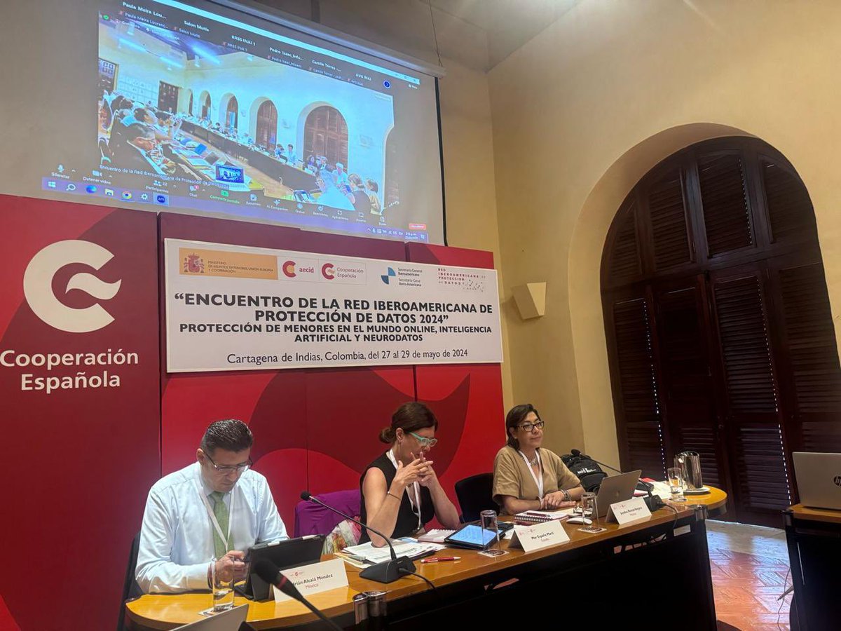 En el panel denominado 'Privacidad y alfabetización digital. Experiencias desde lo local', las autoridades miembro expusimos el trabajo que se ha realizado en los diferentes países respecto al desarrollo educativo digital para personas adultas mayores, niñas, niños y…