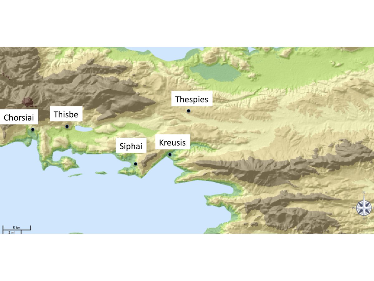 Nakhthor's tweet photo. Checking something I wrote on big and small poleis, and reminded of Chorsiai in Boiotia— which I visited with S Fachard and Y Kalliontzis in 2017
https://t.co/OYGZR6VKc1 https://t.co/OhxZR61wDs