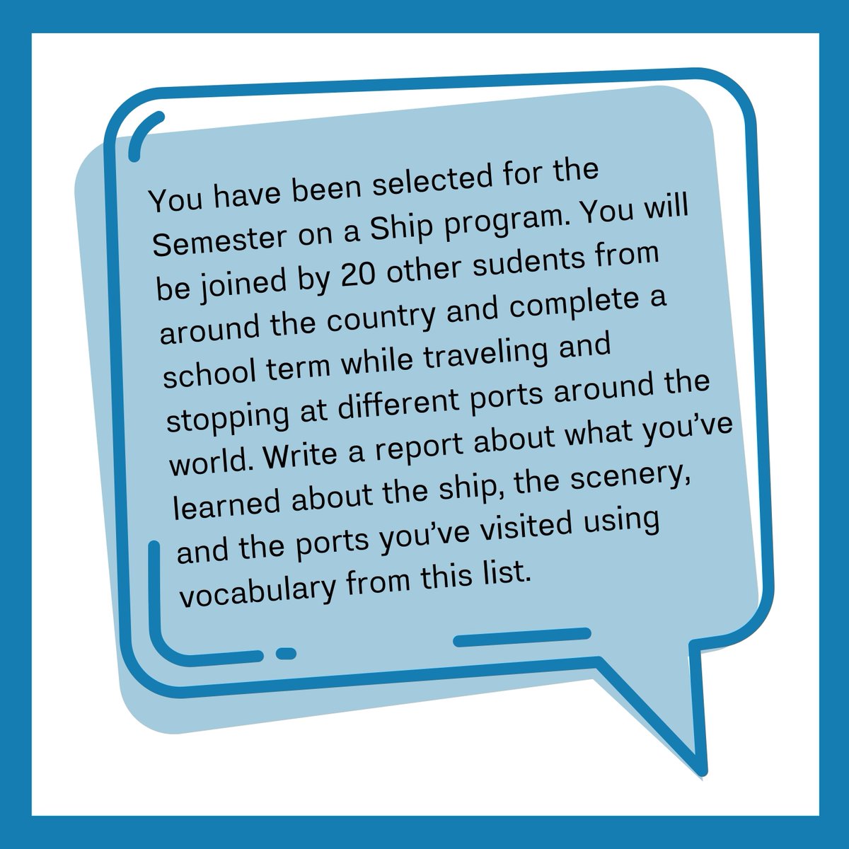 PerfectionLearn's tweet photo. Download themed vocabulary lessons on #TheLiteratureCorner! The words in this lesson are associated with the ocean and the coast. 🌊

🔗 https://t.co/CzlzdVPSEl https://t.co/doE18JNDkd