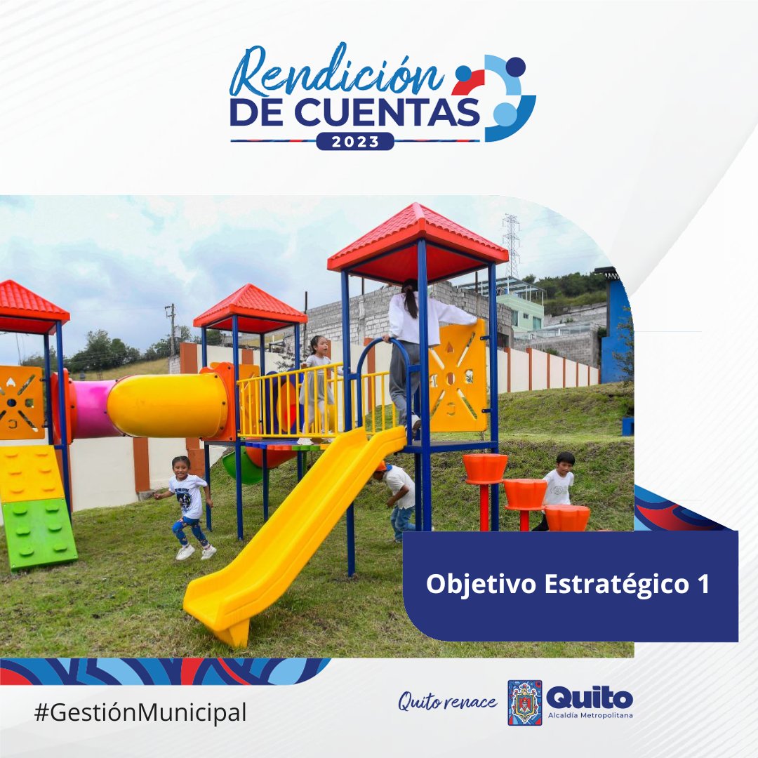 ✅ #RendiciónDeCuentas2023 | Entregamos 346 obras de presupuestos participativos; 74 intervenciones de infraestructura comunitaria; y 198 obras para mitigación de riesgos y desastres menores.

#QuitoRenace