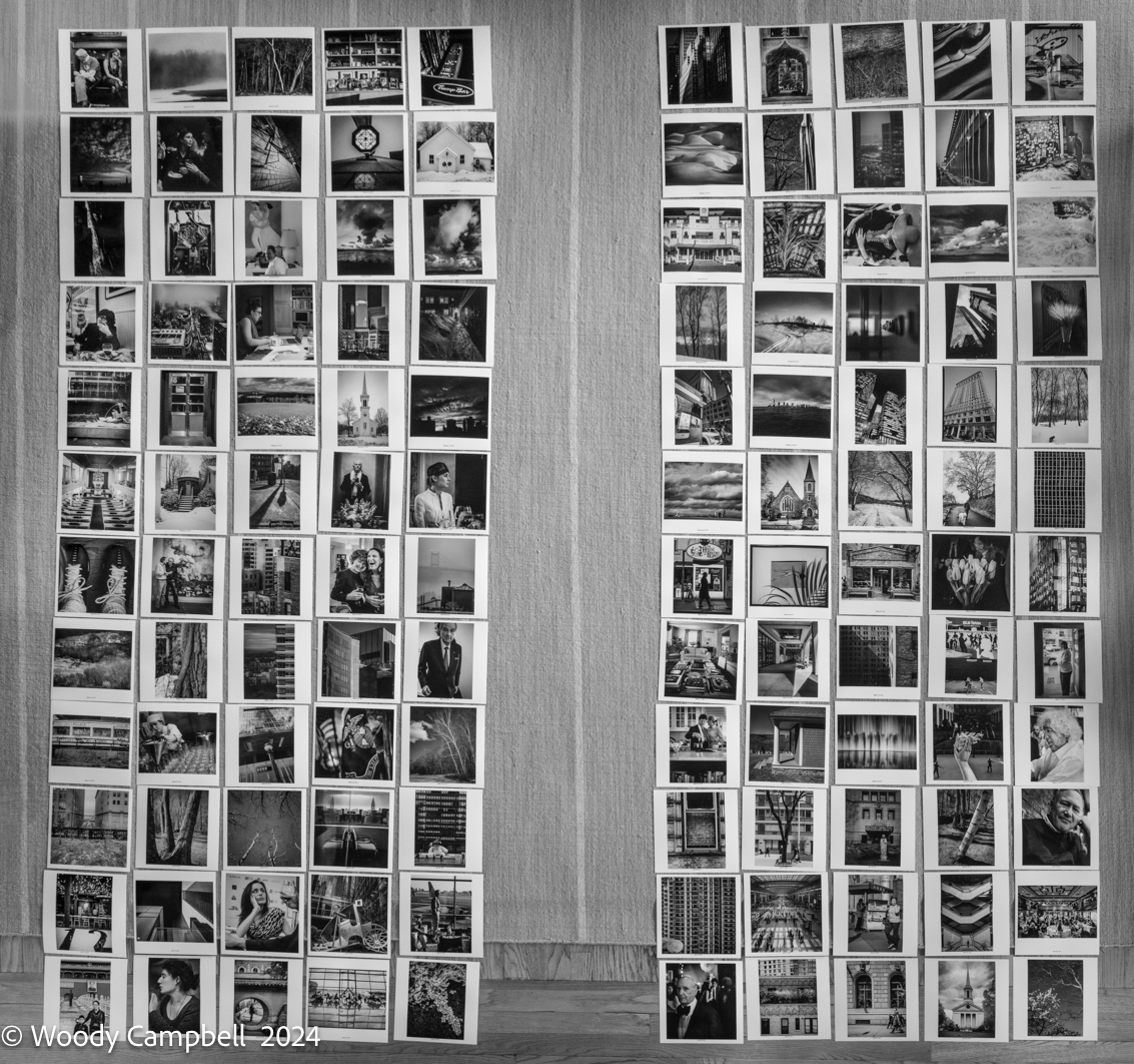 Now.  Prints of Jan 1 - April 30, 2011 laid on  the floor.   Day  5330  of 1 photo every day for the rest of my life. 

#BlackAndWhite #BNW #Photo #Monochrome #DailyPhoto
#Leica #LeicaSL3
#photoprints 
#LitchfieldCounty #CT