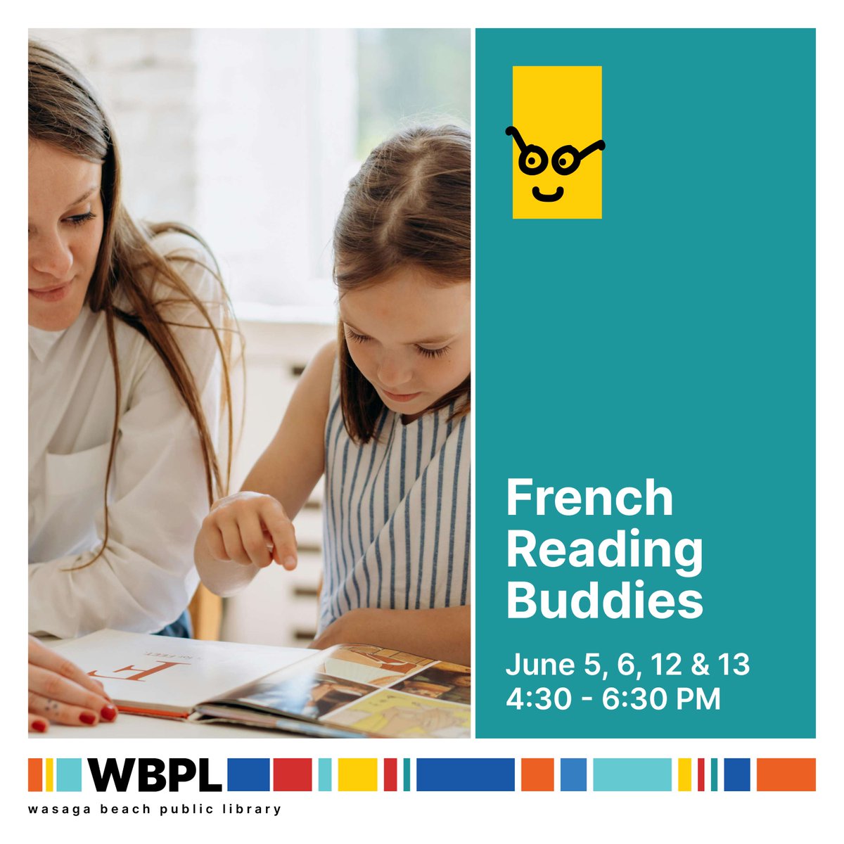 Join our new French Reading Buddies program, perfect for French Immersion students aged 6-9! 📚 Led by a dedicated volunteer, each child gets one-on-one support in a fun, encouraging environment. #FrenchReading #FindItHere #WasagaBeach ow.ly/hHxy50RWY8G