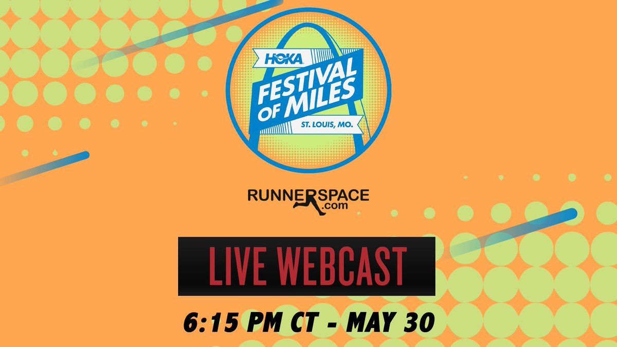 We're live from the @hoka @festivalofmiles Thursday night! Free webcast ➡️ buff.ly/3R3G6V7