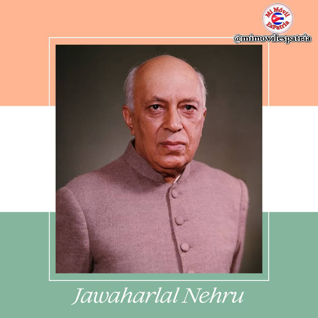 Jawaharlal Nehru fue el primer primer ministro de la India y uno de los líderes clave en la lucha por la independencia de la India del dominio británico.