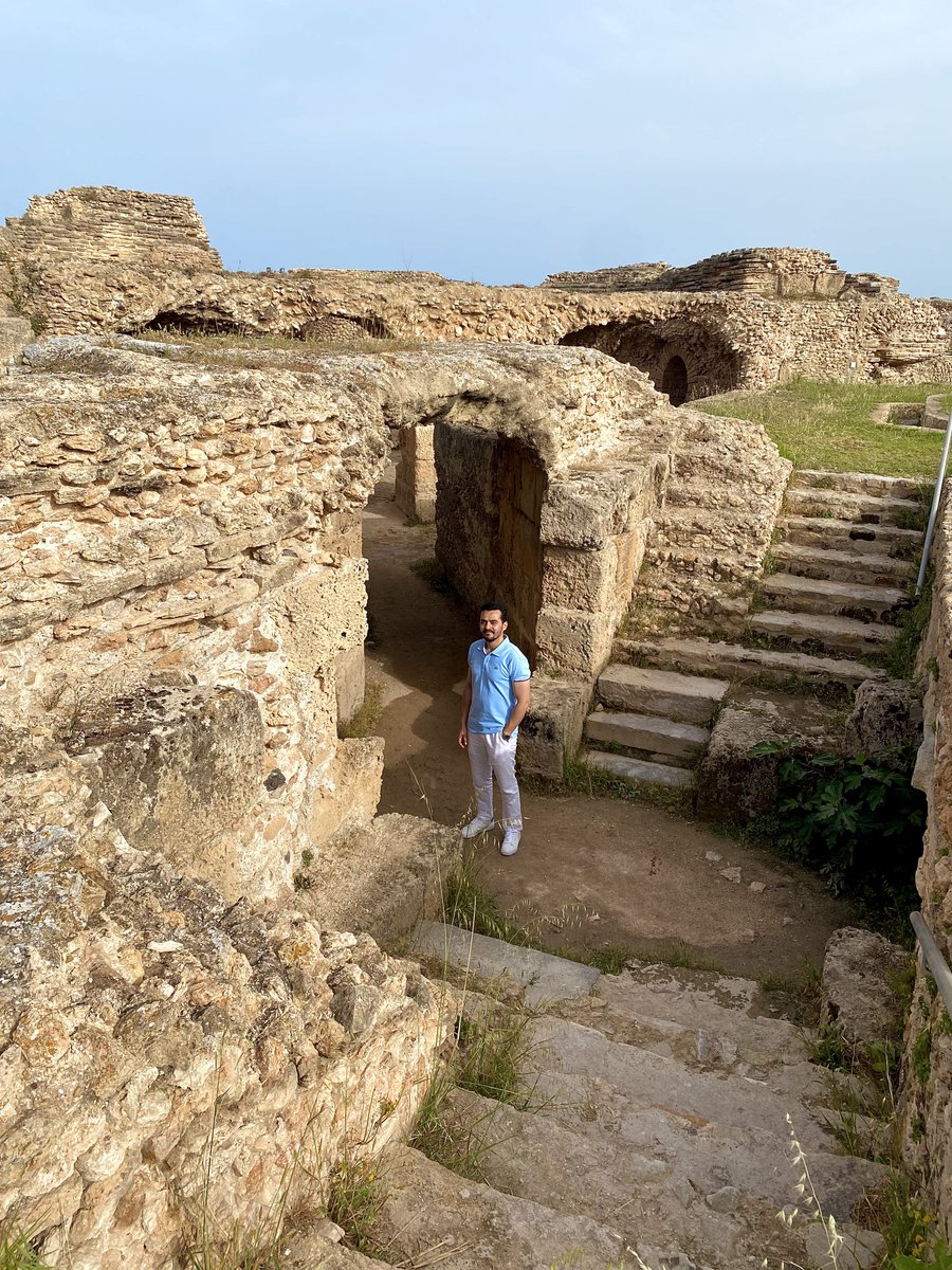 AxmedElkmeshi's tweet photo. Carthage. Mediterranean ruins tell a layered tale of a very familiar struggle … https://t.co/RtgeyslFnk
