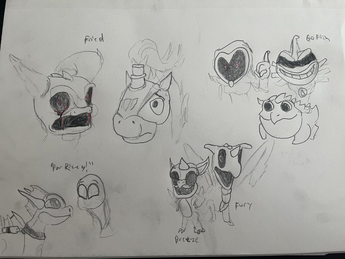 Yall should I try redrawing some of these?
#fnf #creepypasta #skylanders