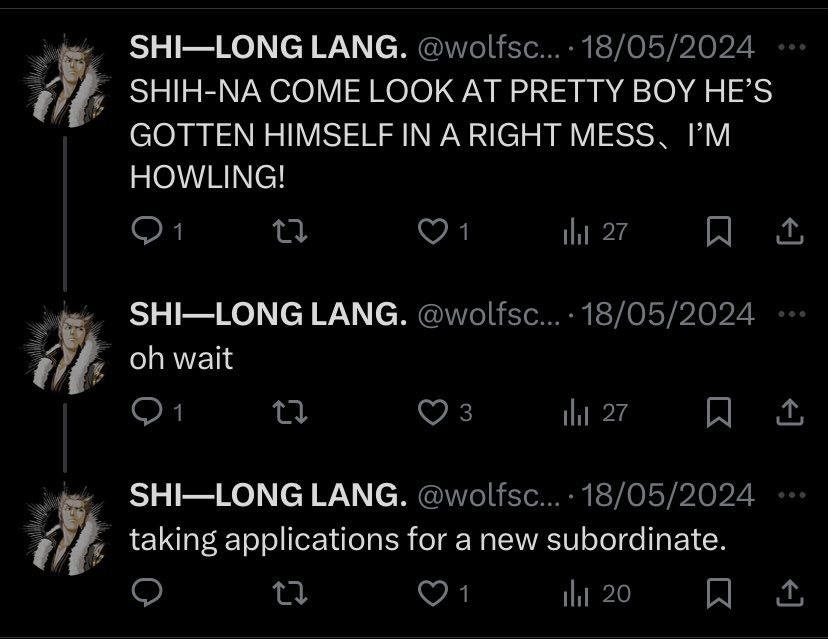 ashe.⠀ sorry but this still has me cracking the fuck up