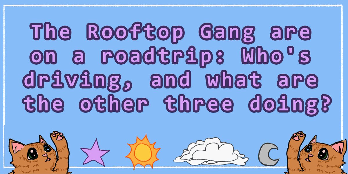 therooftoptales's tweet photo. ✨Sign-Ups closing on Friday!✨
Here’s a question to start the week:

Let us know what you think 😏

Link to sign up will be down below! https://t.co/JMitCKnsbZ