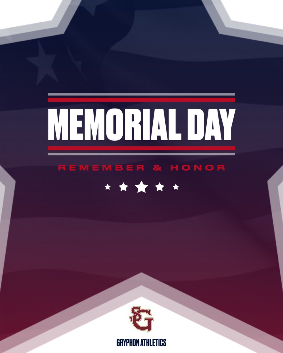 Happy Memorial Day, GryphNation!

#GoGryphons
