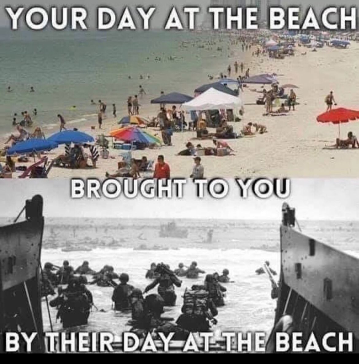 Today, while we enjoyed our day at the beach, our picnics and cookouts….let’s remember the brave men and women who FOUGHT and DIED so we could. Freedom wasn’t free.🇺🇸🇺🇸 #MemorialDayGratitude #WordsofChizdom