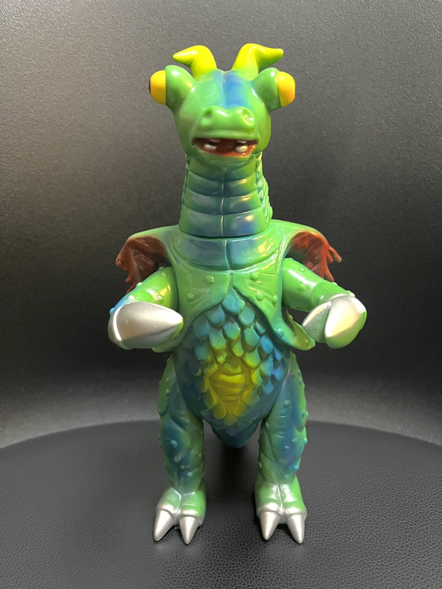 ワルギルガー。#流星人間ゾーン に登場するミサイル恐獣。このソフビは