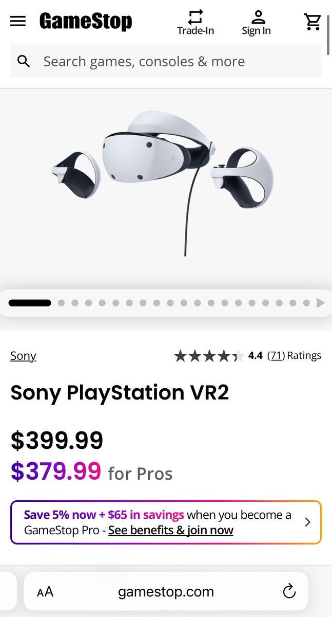 I’m surprised people don’t realize there are ways to get PS5 and PSVR2 for less…