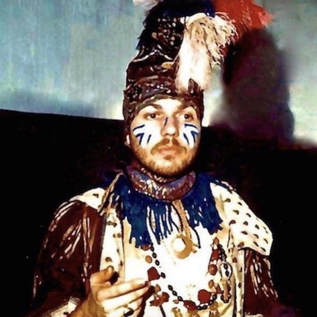 The Night Tripper backstage in full regalia. 
#DrJohn #GrisGris #MusicMonday