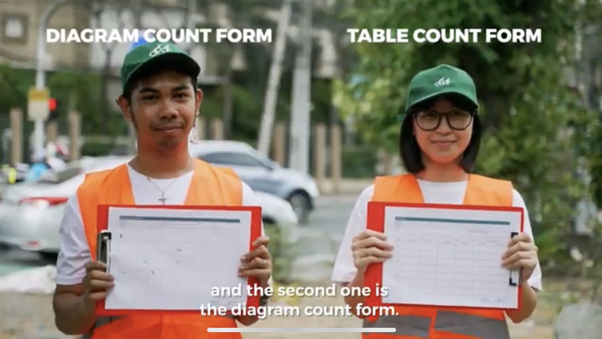 Want to know how we count people on bikes? Here’s a short instructional video about #bilangsiklista from the Mobility Awards team. youtu.be/QWv_gqeej94?fe…