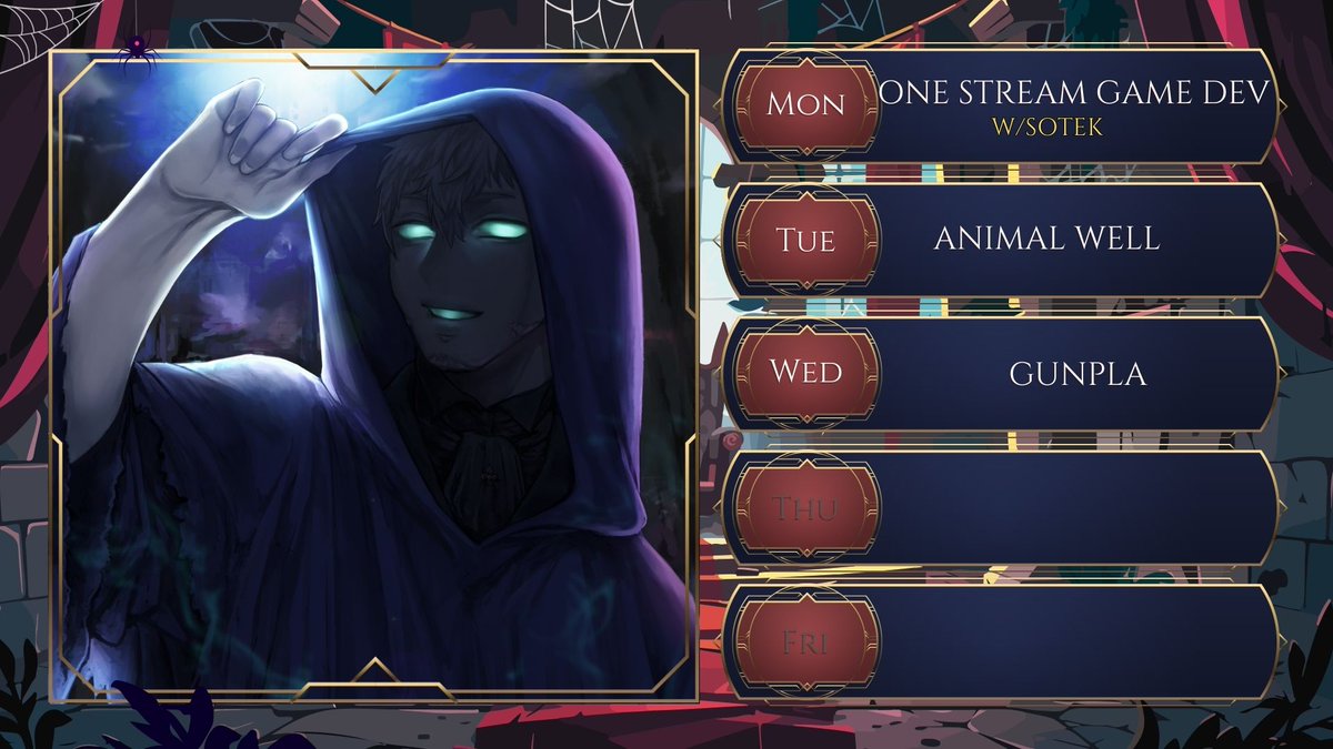 Schedule! Short week!