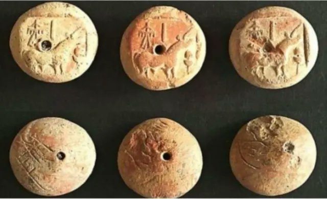 Buttons (🔘): 

First used in the Indus Valley Civilization, buttons were initially ornamental before becoming functional fasteners.