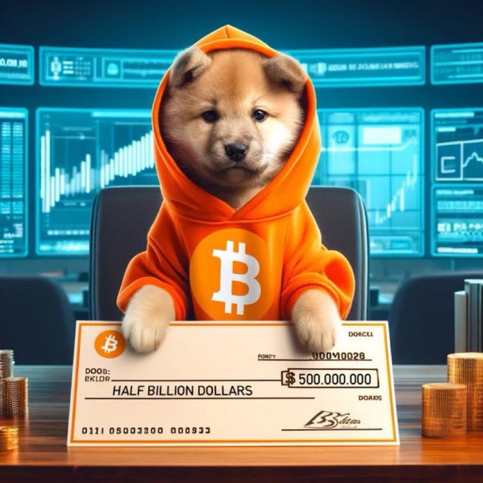 $DOG will be over $500M Market cap this week. Retweet if you agree!🐕🚀🌕