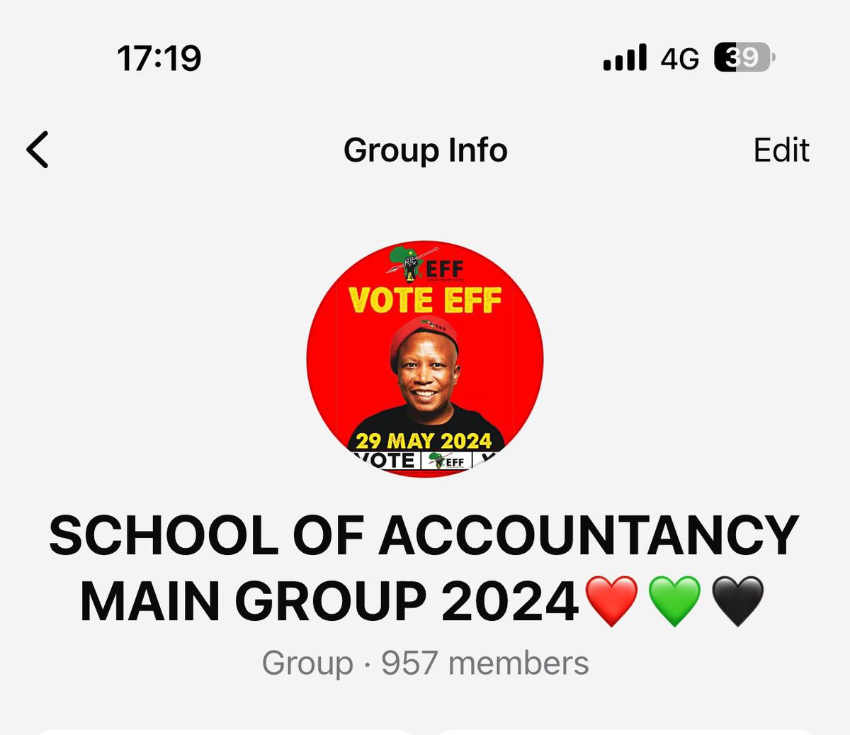 University of Limpopo have and know one family and that is the EFF💚❤️🖤

#VoteEFF29May2024 
#VoteEFF2024