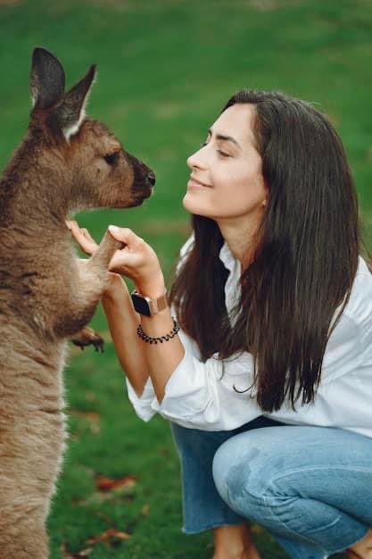 They’re really adorable and seem relatively harmless. But they can be demanding, very expensive to keep, and absolutely untrainable. The other is a kangaroo, and I don’t know much about kangaroos…