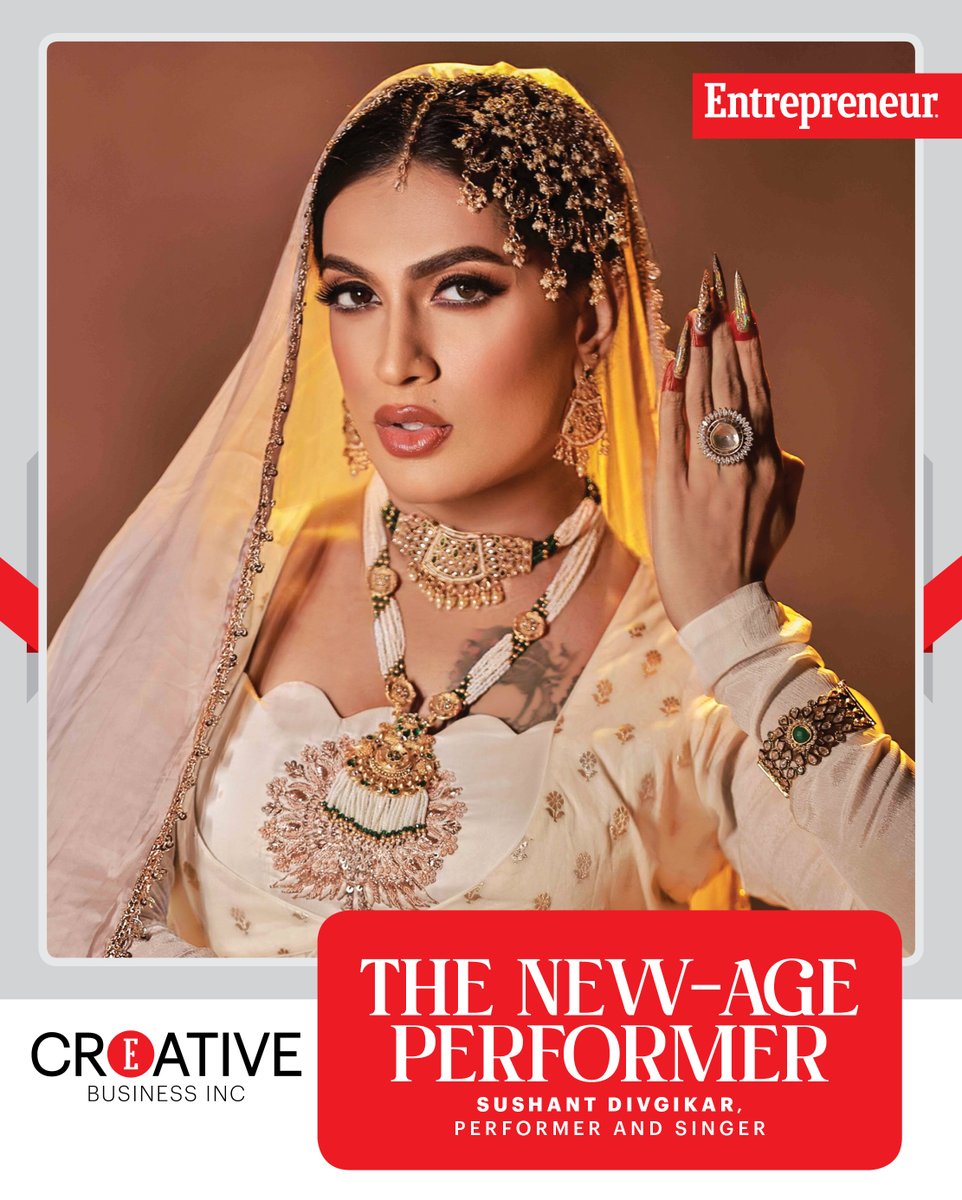 EntrepreneurAPJ's tweet photo. #CreativeInc
Sushant Divgikar(@thedivasushant) (Rani Kohenur):
A captivating performer delivering unforgettable live shows, with an inspiring journey and extravagant life.
Read the story: https://t.co/63llmZtU0w
#DragPerformer #LGBTQArtist #InspiringJourney #LivePerformance https://t.co/6UgPauo3V1