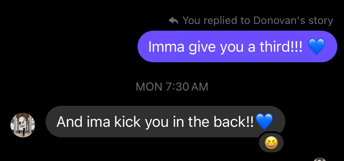 I told @smoovekriminal_ imma give him another niece or nephew and this was his response 🤣😭 I am almost 29..… accept my kid, tf?!

I know I met you at 10, but I’m grown now 🥹