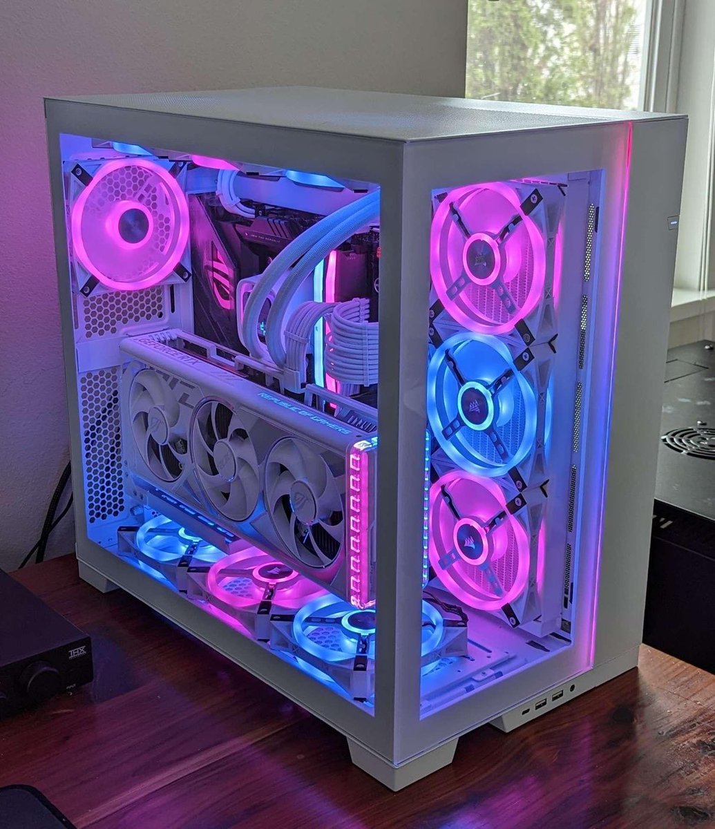 We are giving away a #gamingpc with an rtx4090 to a lucky winner! Follow +♻️+❤️+Comment Ends in 48 hours!💜 #gaming #gamer #ps #playstation #videogames #game #xbox #games #twitch #fortnite #pc #memes #pcgaming #gamers #gamingcommunity #youtube #xboxone #gamergirl #nintendo