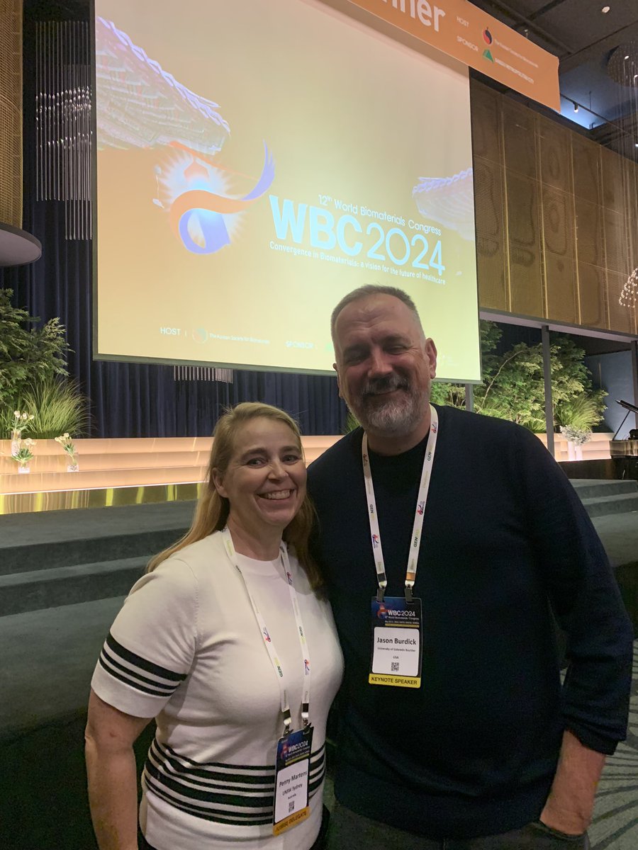 Penny Martens (@polymer_penny) on Twitter photo Had a great time at the VIP dinner at <a href="/wbc2024/">WBC2024</a> last night. Old and new friends! <a href="/BurdickLab/">BurdickLab</a> <a href="/NPeppas/">Nicholas A. Peppas</a> Prof Okano and Ana Paula Pego <a href="/ASBTE1/">ASBTE</a> #biomaterials Had a great time at the VIP dinner at <a href="/wbc2024/">WBC2024</a> last night. Old and new friends! <a href="/BurdickLab/">BurdickLab</a> <a href="/NPeppas/">Nicholas A. Peppas</a> Prof Okano and Ana Paula Pego <a href="/ASBTE1/">ASBTE</a> #biomaterials