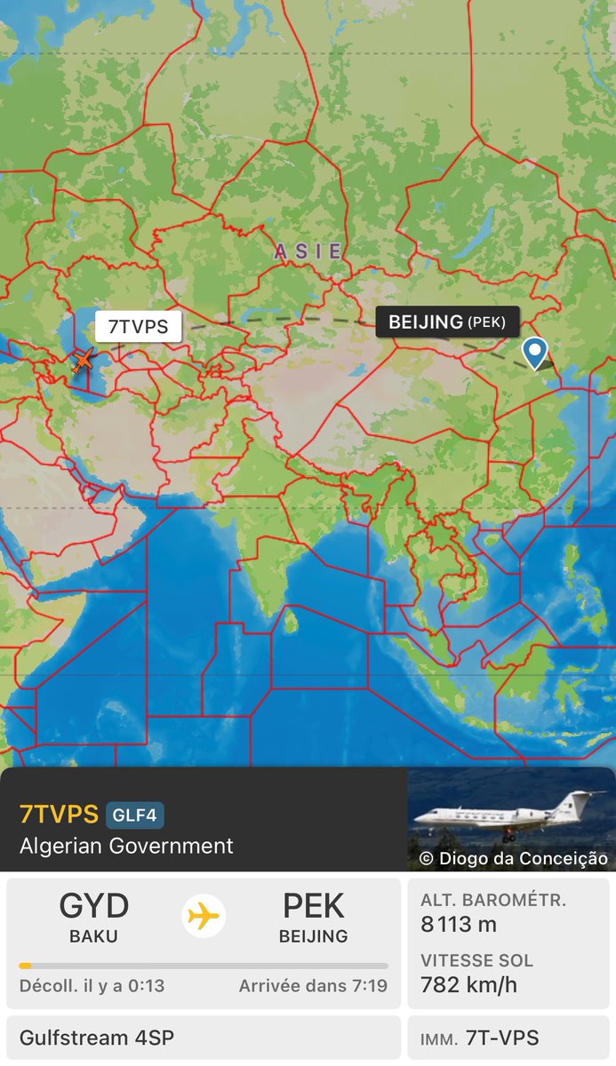 CH_LEBAD's tweet photo. 🕰️ 07:54 🇦🇿
✈️ #7TVPS #ASF🇩🇿
📍 #UBBB 🇦🇿
🚩 ➡️. Pekin - Chine 🇨🇳 https://t.co/0o4kmAqpft