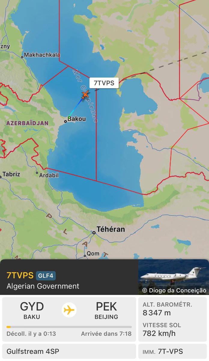 CH_LEBAD's tweet photo. 🕰️ 07:54 🇦🇿
✈️ #7TVPS #ASF🇩🇿
📍 #UBBB 🇦🇿
🚩 ➡️. Pekin - Chine 🇨🇳 https://t.co/0o4kmAqpft