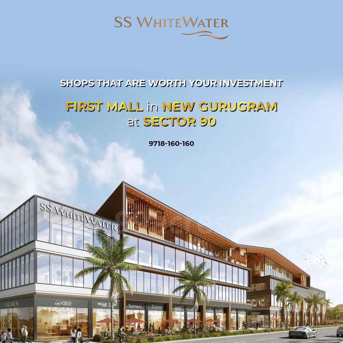 #SSWhitewater in Sector 90, #Gurgaon

#Shops That Are Worth Your #Investment

Know More: 9718160160 #AssetsGalleria

#propertyinvestment #realestateinvestment #investinshops #commercialproject #commercialinvestment #commercialproperty