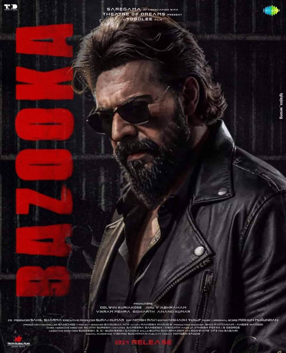 #Bazooka might surprise everyone because it is a game thriller movie similar to #Netflix's #SquidGame and #AliceinBorderland. The protagonist has to solve puzzles or games to achieve his goals or to survive. If executed well this could be a mind-blowing experience. #Mammootty