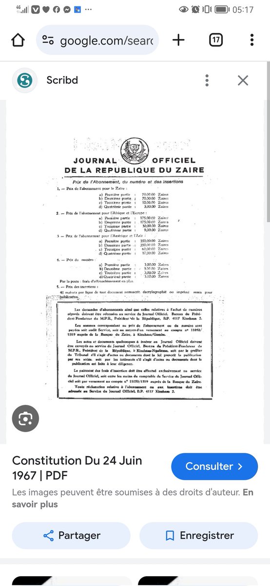 La constitution du 24 juin 1967 rédigée par E. Tshisekedi et M. Lihau dispose en son art. 69 : En vue de promouvoir l'unité africaine, la République peut conclure des traités et accords d'association comportant abandon pariel de sa souveraineté. Le volume est bon chers talibans