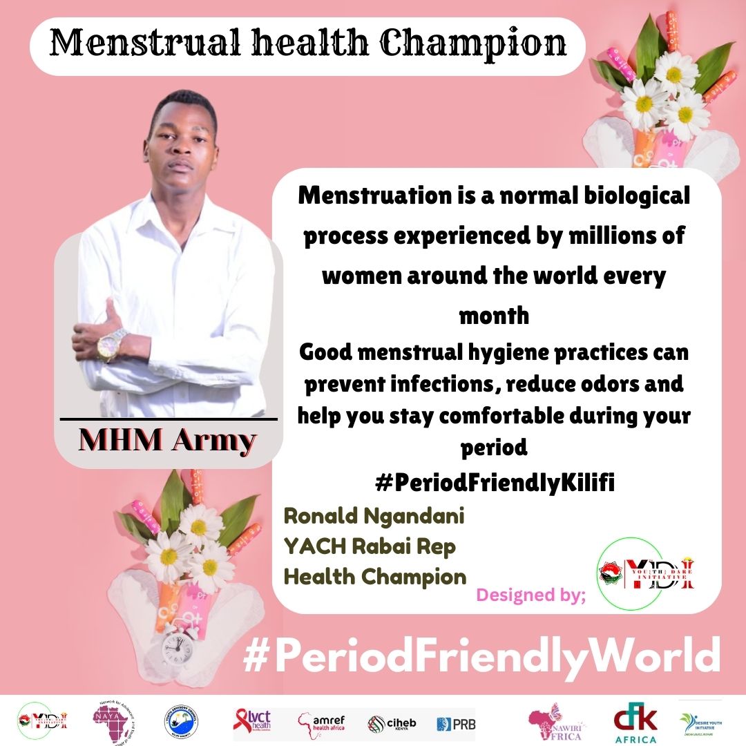 #PeriodFriendlyKilifi #PeriodFriebdlyWorld @kilifi_youth @DreamAchieversk @Youth_Dare @LVCTKe @USAIDKenya @Amref_Kenya @PRBdata @StawishaP