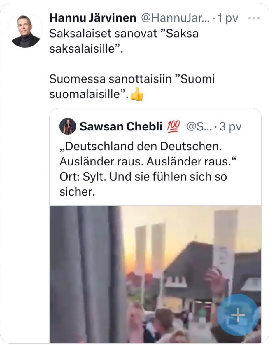 @KingSchultzberg @ir_rkp @adleande @PetteriOrpo Ei mitään nollatoleranssia enää ole. Espoolainen kaupunginvaltuutettukin pyyhkii peppunsa nollatoleranssilla…#persut #rasismi