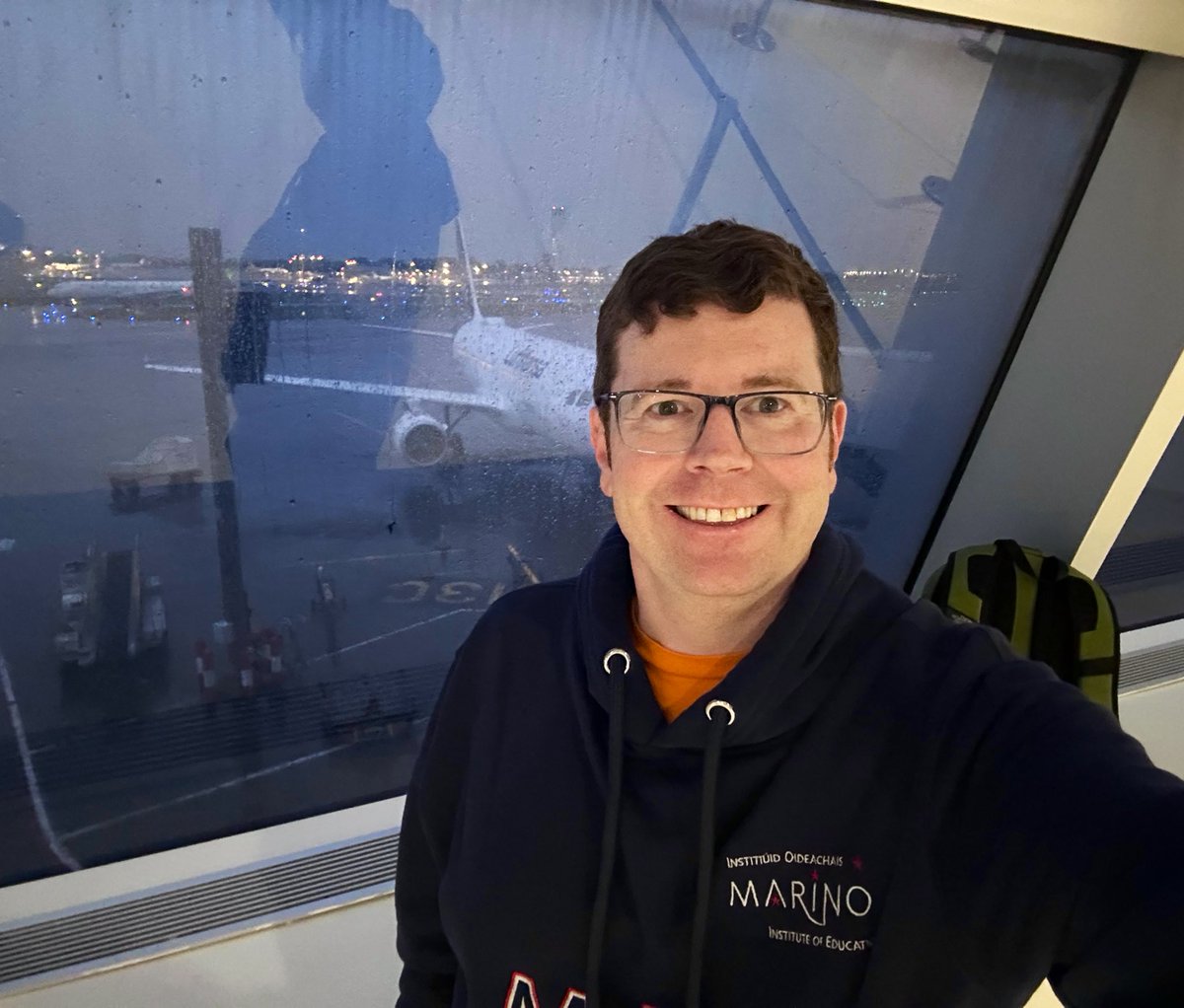 ColumFromCork's tweet photo. After a whirlwind few hours which saw my flight delayed, cancelled, then rearranged Iโm headed to Copenhagen to represent @MarinoInstitute at the European First Year Experience Conference
The programme for the week looks fantastic, plenty of learning and networking ahead
#EFYE https://t.co/vzu7alP86q
