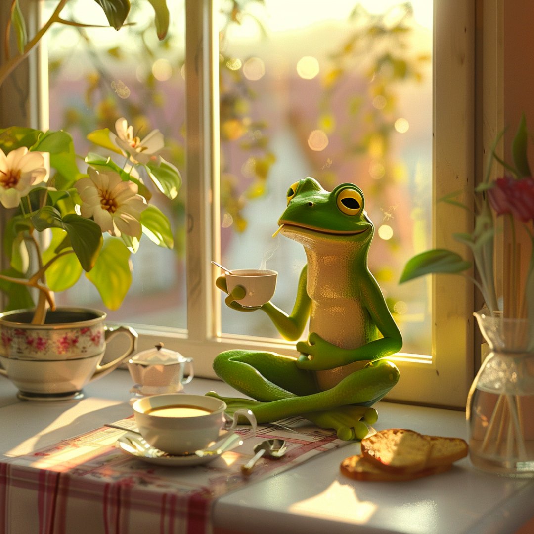 flipster_io's tweet image. 🐸🍵 GM profiteers! 

What&apos;s your crypto pick for the day? #CryptoWeekend