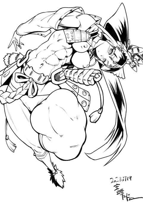 過去絵よりアクティブな牛若丸を抜粋まったく隠せてない牛若丸可愛い! 