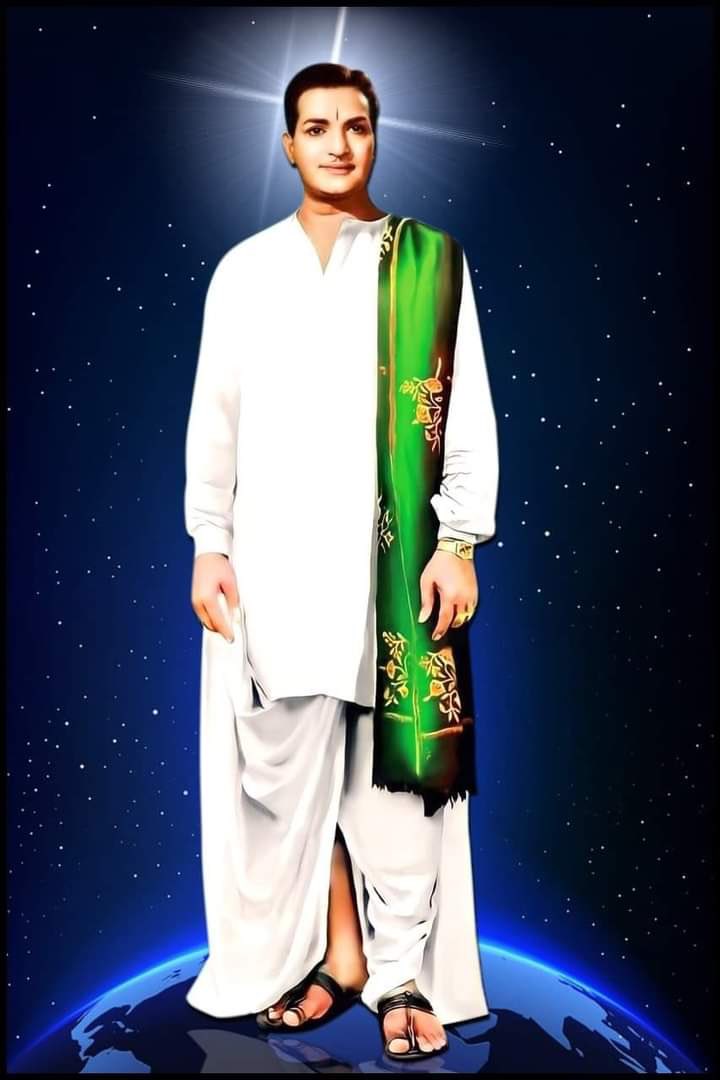 Honouring the legendary actor and inspiring person, #NTR Garu, on his birth anniversary. His contributions to cinema and his legacy continue to inspire generations. #JoharNTR 🙏