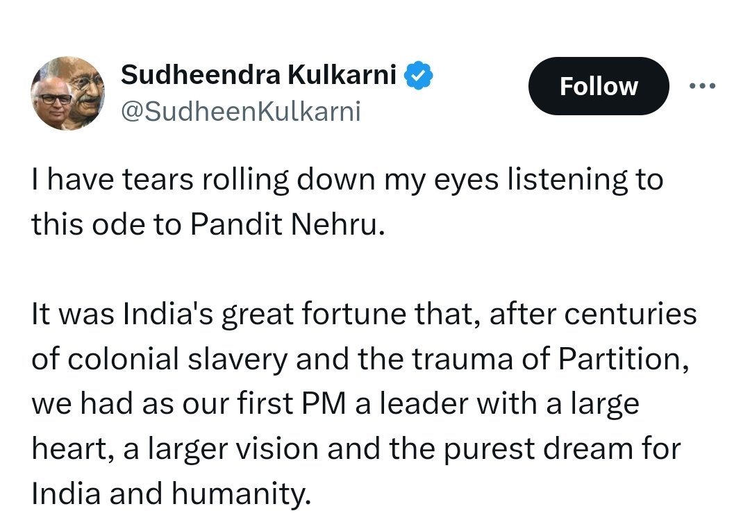 This man Sudheendra Kulkarni was speech writer for former PM Atal Bihari Vajpayee and worked as Director, Communications and Research in the PMO. 

He was behind Advani's speech in Pakistan where he called Jinnah 'secular' and damaged Advani's reputation.

He was mole of Congress