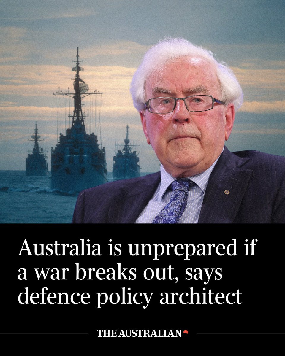 australian's tweet photo. In a sobering assessment, the father of the nation’s defence policy says there is now a ‘yawning gap’ between the potential threats facing the nation and its readiness to defend itself. Watch The Defending Australia 2024 forum live: https://t.co/iEAHwfnjqY https://t.co/QIuAYHcZzQ