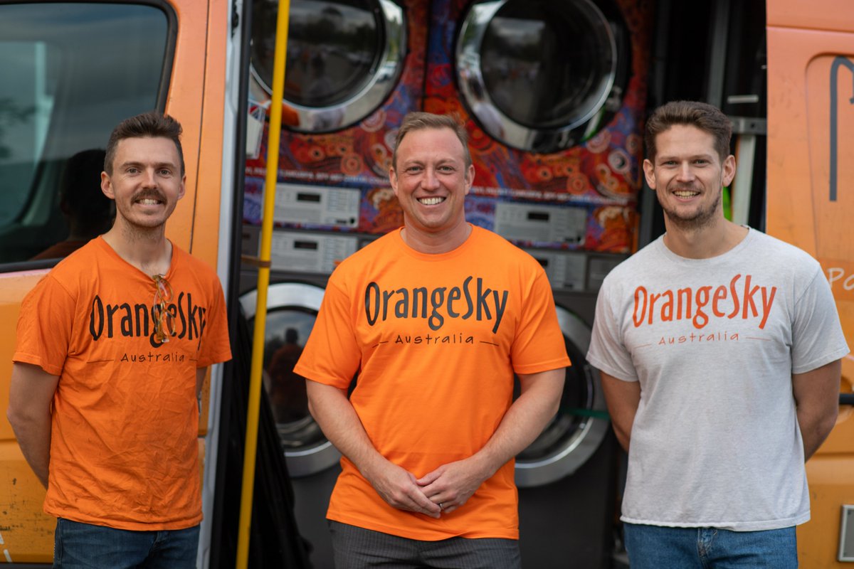 StevenJMiles's tweet photo. Orange Sky are getting a permanent headquarters.

We’re putting in the funding they need to make it happen.

It will include a workshop to fit out new laundry and shower vans.  

So they can help even more people. https://t.co/nnsh1ElZ0r