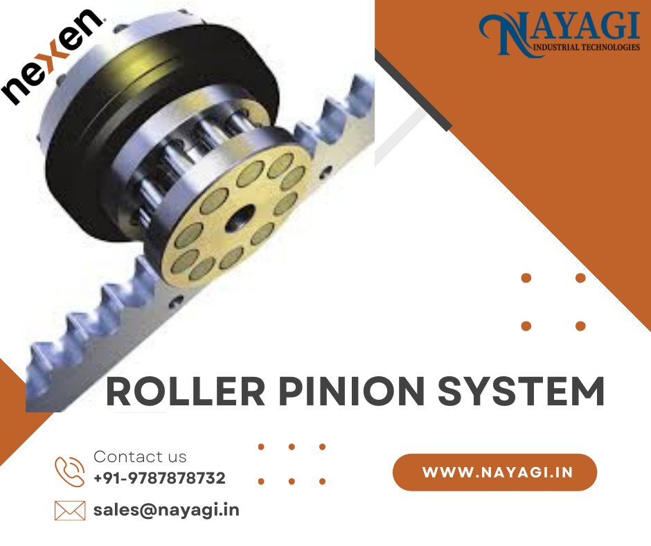 Experience the future of motion control with Nexen Group Roller Pinion System!

#nexengroup #rollerpinionsystem #motioncontrol #precisionengineering #shaftMountedclutches  #nexen #India #bengaluru #nayagiindustrialtechnologies