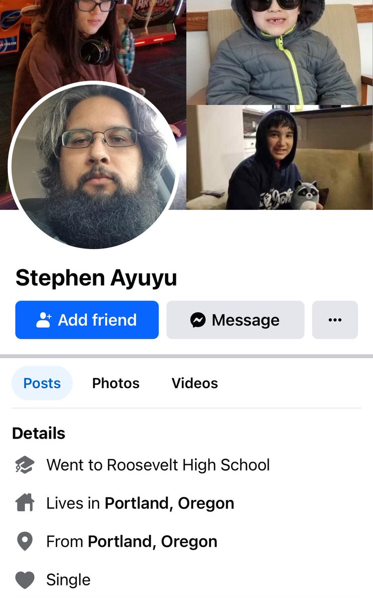 davidmedinapdx's tweet photo. 🚨BREAKING: The @TSA agent who harassed me at @flypdx has deleted (or made private) his Facebook page. 

Run little commie, run! 

You picked the wrong one, bud. https://t.co/4qwMTogZDQ