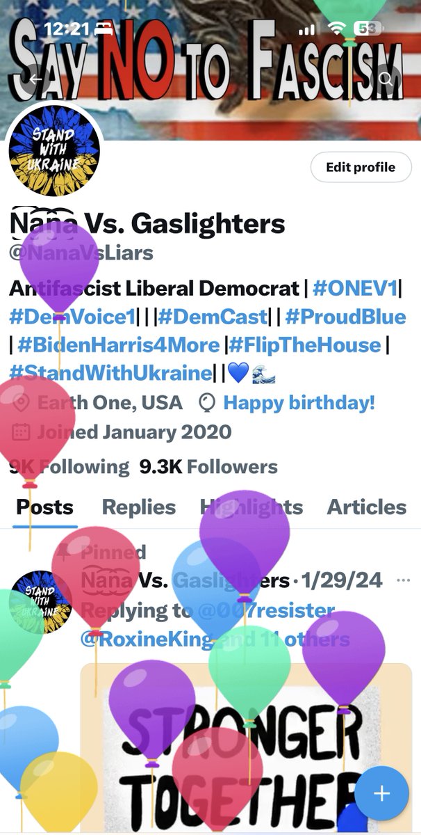 I recently learned I share a birthdate with Rudy Giulian. 

I heard he had an early birthday party this year and was given a brand new subpoena as a present. 😹 

#DemVoice1 #DemCast #ProudBlue #ONEV1