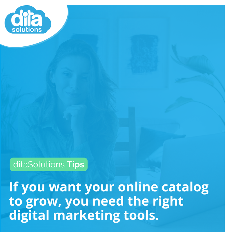 ditaSolutions's tweet photo. Unlock the full potential of your online catalog with the right digital marketing tools and by harnessing the power of social media.
Learn more here:
https://t.co/xczyQ6nop2
#ditaSolutions #DigitalTransformation #BusinessAutomation #OnlineShop #ditaCatalog #DigitalCatalog https://t.co/foYqvmLeQ1