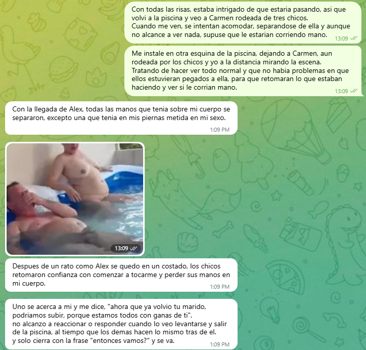 Carmen y Alex tweet media